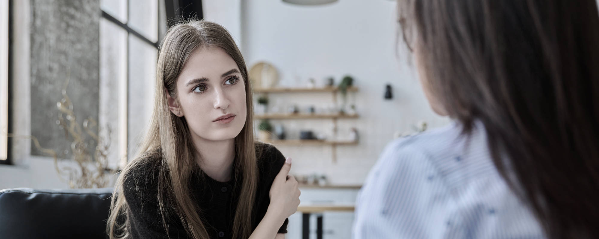 A young woman in a teen full-day outpatient treatment program for mental health in Concord, MA.