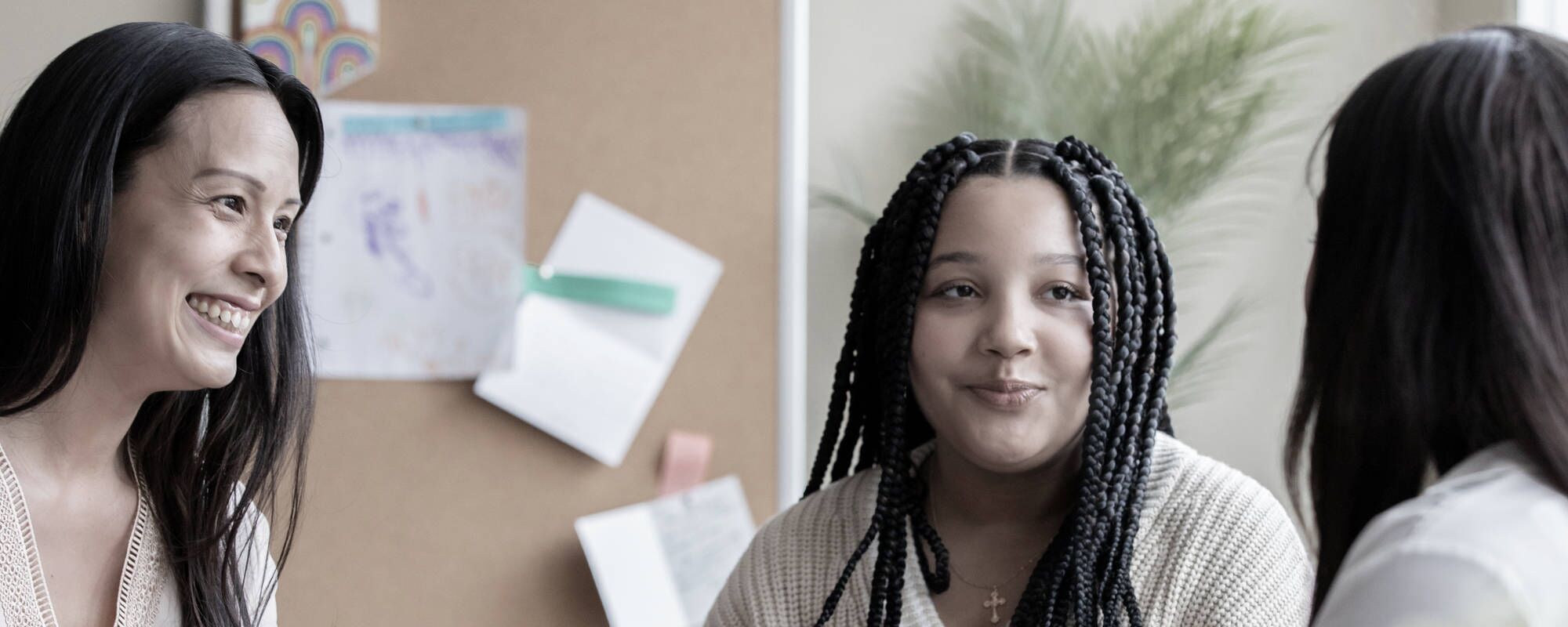 A young girl in teen half-day outpatient treatment in Concord, MA.