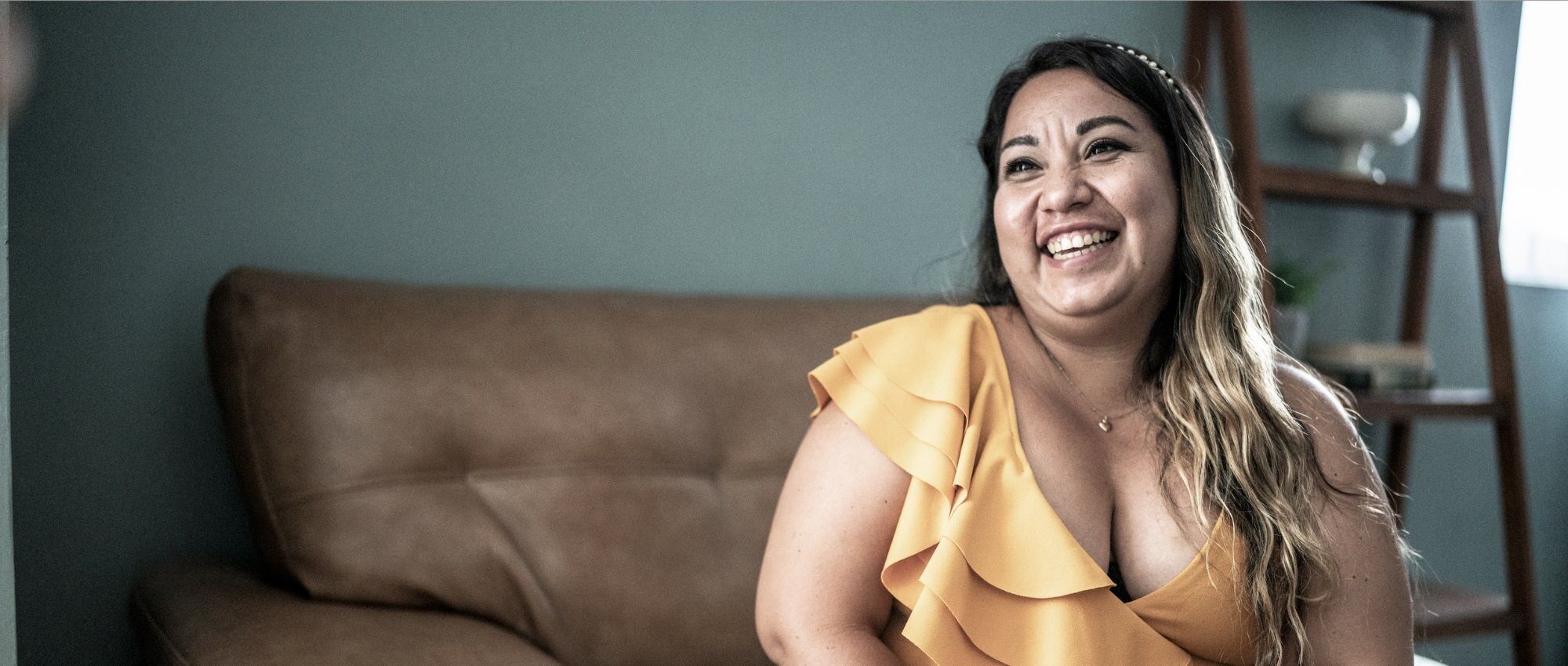 A woman in an individual therapy session for mental health treatment at Pillars Health Group.
